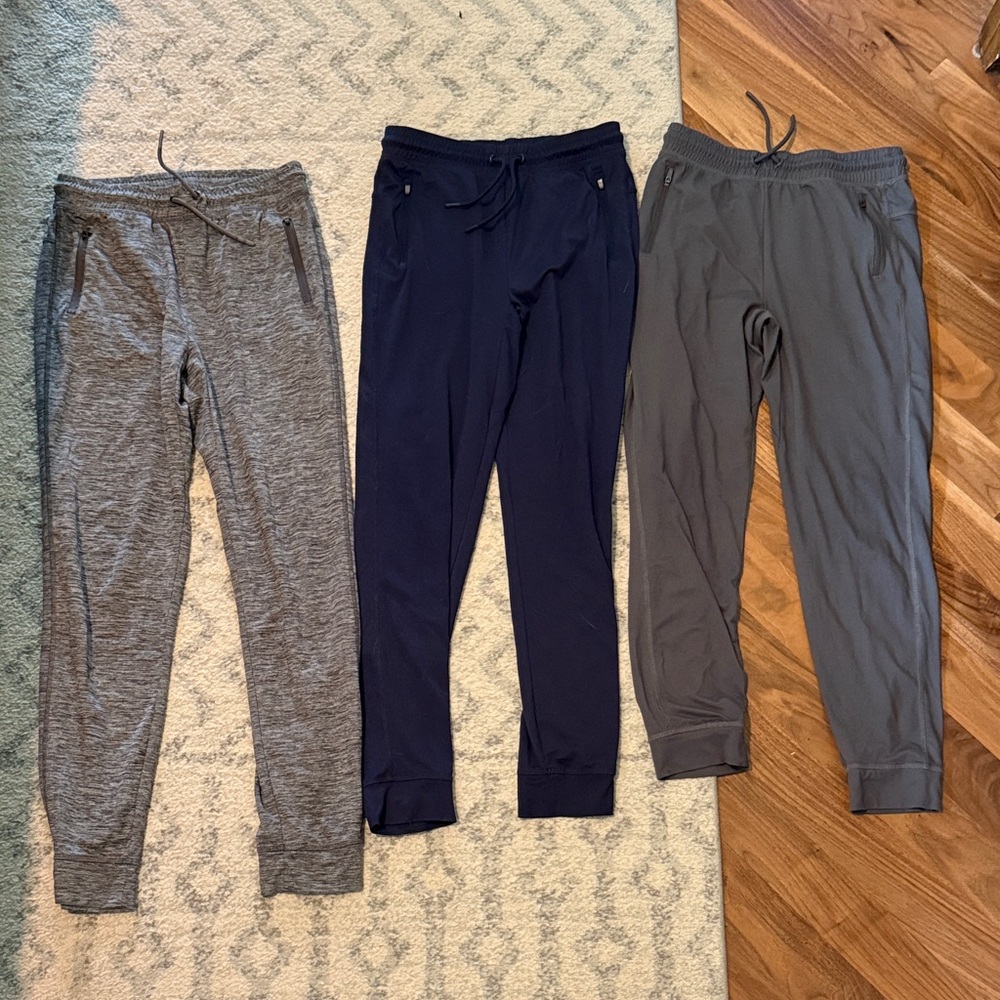 all in motion Kids joggers L 12/14 - Heather Gray, Navy, slate